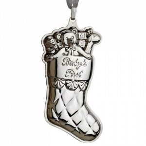 Baby's 1st Christmas Sterling Silver Ornament by Reed & Barton