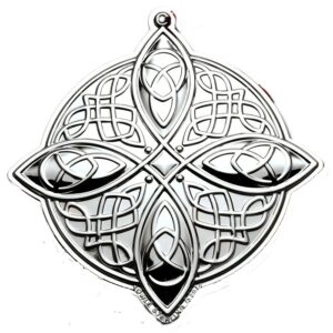 2014 Towle Celtic Knot Star Sterling Silver Christmas Ornament 15th Edition