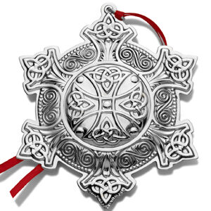 2010 Towle Celtic Knot Star Sterling Silver Christmas Ornament 11th Edition