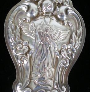 1992 Arch Angel Michael Sterling Silver Christmas Ornament by Lunt