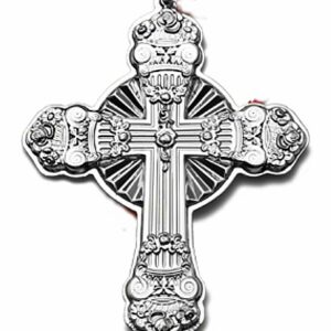 2010 Towle Cross Sterling Silver Christmas Ornament 18th Edition