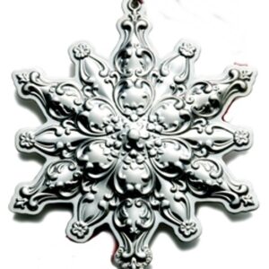 2012 Towle Old Master Snowflake Sterling Christmas Ornament 23rd Edition