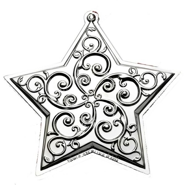 2014 Towle Star Sterling Silver Christmas Ornament 18th Edition