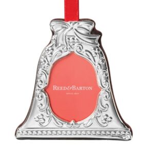 Bell Photo Frame Sterling Silver Christmas Ornament by Reed and Barton