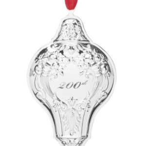 2024 Francis 1st Sterling Christmas Ornament by Reed and Barton 27th Edition
