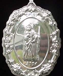 2001 Joseph Nativity Francis 1st Sterling Christmas Ornament 5th Edition
