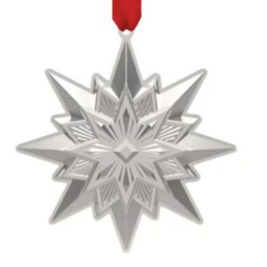 2024 Reed and Barton Holiday Star Sterling Christmas Ornament 8th Edition