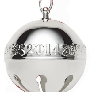 2014 Wallace Sterling Sleigh Bell Christmas Ornament 20th Edition