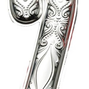 2014 Candy Cane Sterling Christmas Ornament Wallace King Christian 7th Edition