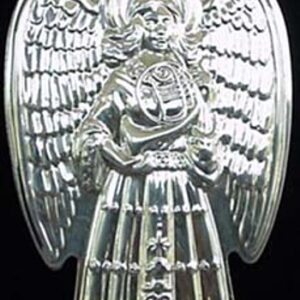 1995 Towle Angel with French Horn Sterling Silver Christmas Ornament 5th Edition