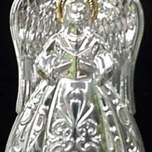 2001 Towle Choir Angel with Golden Halo Sterling Silver Christmas Ornament 1st Edition