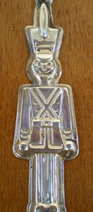 Toy Soldier Sterling Silver Christmas Ornament by Wallace Silversmiths