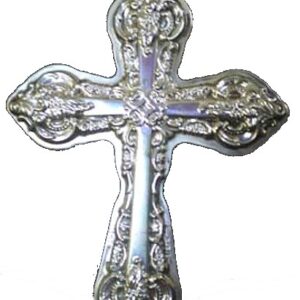 1996 Wallace Grande Baroque Cross Sterling Silver Christmas Ornament 1st Edition.