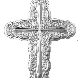 2000 Wallace Grande Baroque Cross Sterling Silver Christmas Ornament 5th Edition.
